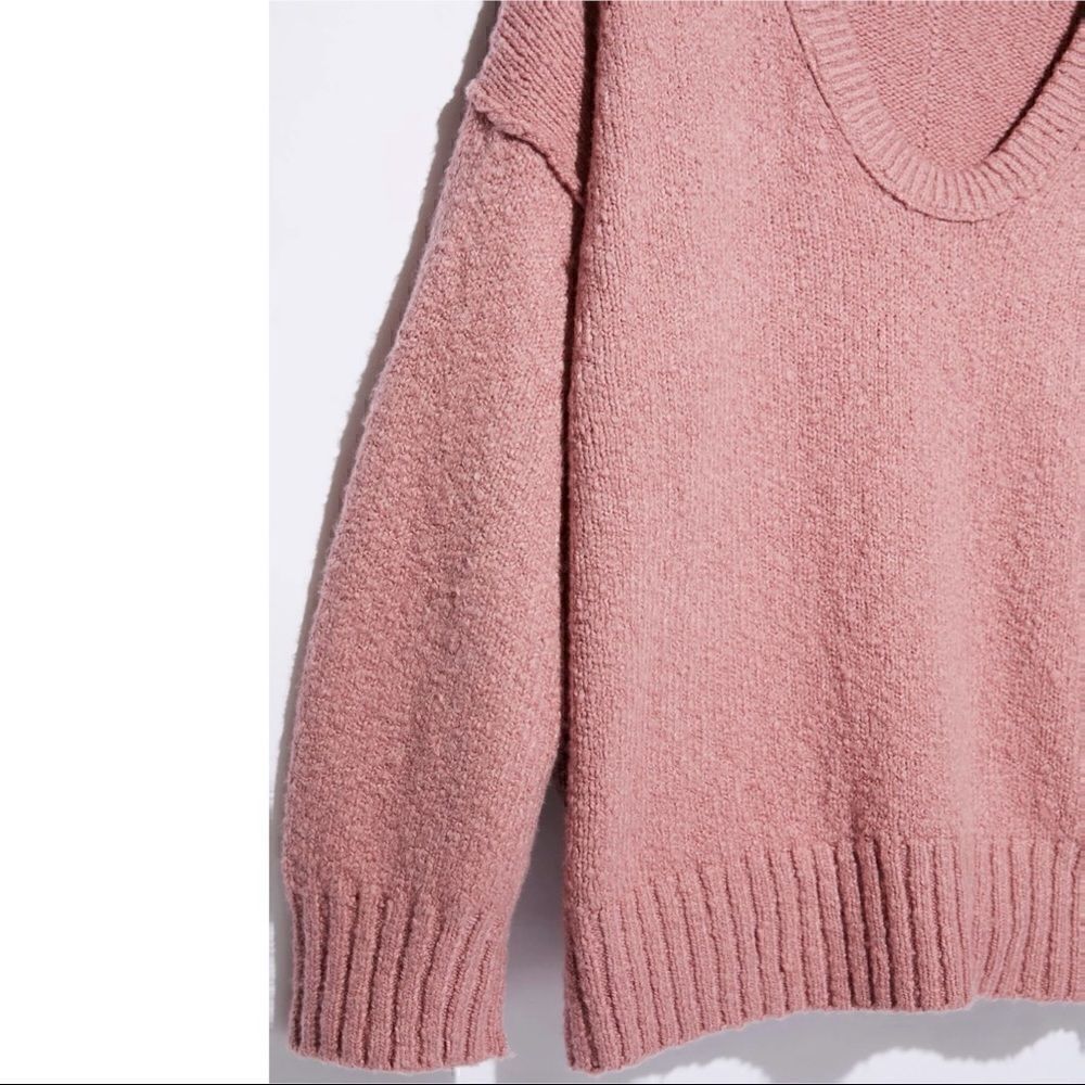 Free People | Brookside Sweater | Alpine Rose - Picture 8 of 9